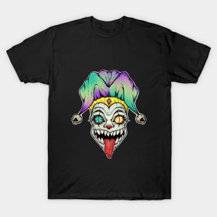 Cracked Jester (Colored) T-Shirt